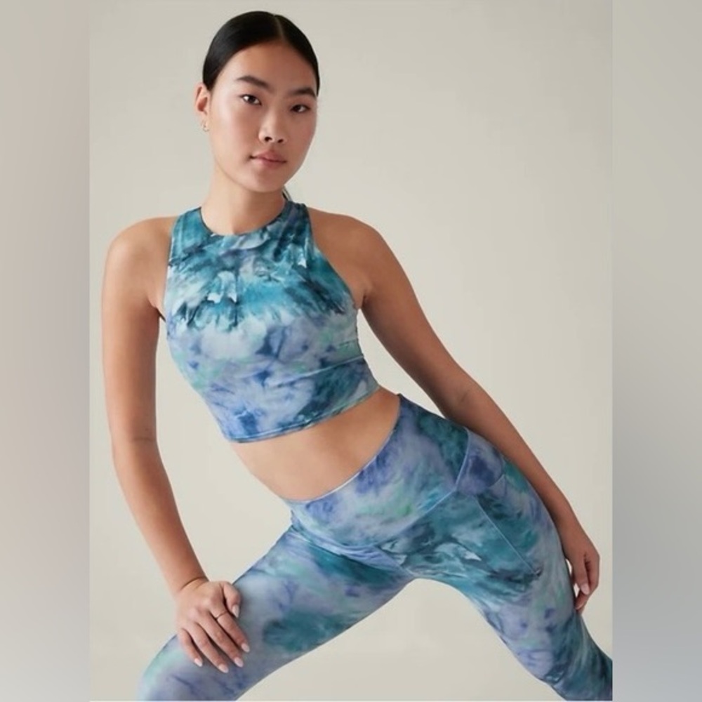 Athleta Concious Crop Bra and Legging